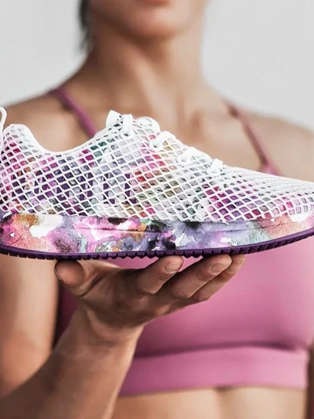 NOBULL Mesh Runner Women's Floral Bouquet Sneakers